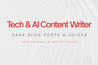 write clear ai and saas blog posts for your business