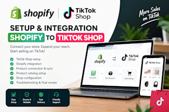 set up and integrate tiktok shop with your shopify store
