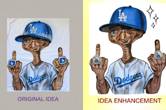 fix, retouch and improve your ai art or visual ideas