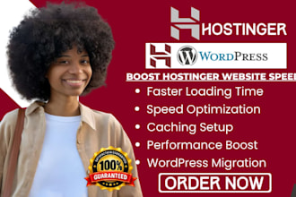 boost hostinger website speed and turbo optimize performance