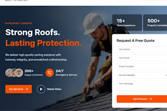 build squarespace flat roof website tpo roofing epdm web commercial roofer site