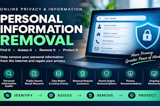 help remove your personal information from the internet
