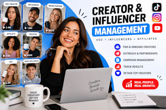 manage your creator and influencer marketing program