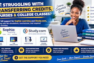do sophia touchstones, lab simulation, umpi, wgu, capella, studycom