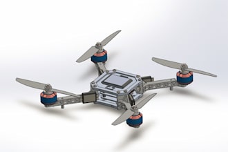 design your drone, uav, or aircraft in cad
