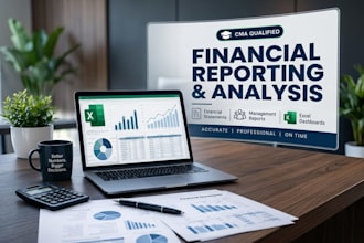 prepare financial statements, management reports and financial analysis