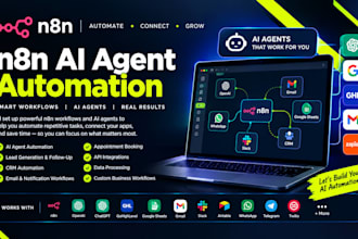 setup n8n ai agent automation