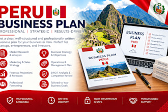 create a professional business plan for peru