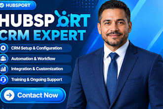 setup hubspot crm, hubspot email design, hubspot automation, hubspot integration