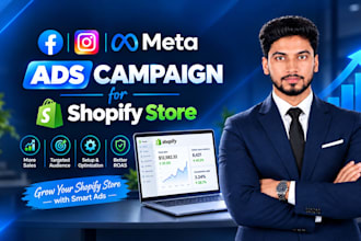 setup and manage meta ads for shopify store