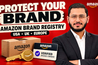 provide expert amazon brand registry support and management
