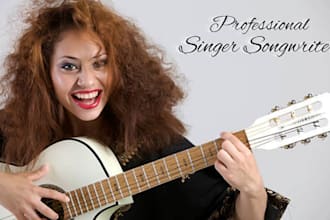 be professional lead and background vocalist female singer for soul gospel music