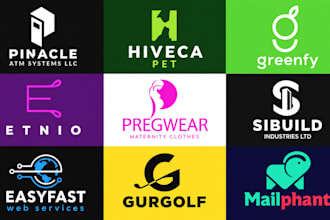 design modern typography, wordmark, lettermark, text based logo for your