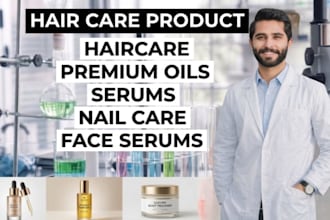 develop high performance haircare, serum, oil, and nail care formulations