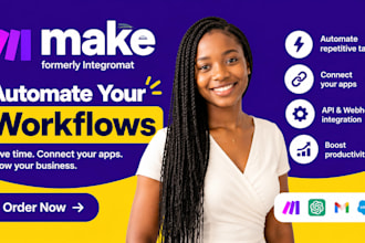 make automation made com make com automation make com API integration make com