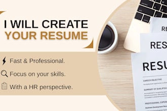 do your resume with a HR perspective
