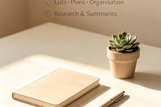 reply to emails and messages, organise lists schedules, and research information