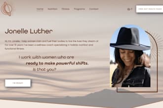 build squarespace wellness coach website health coach website life coach website