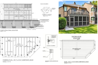 draw house, adu, garage and home addition plans for permit