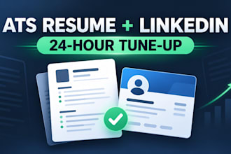 rewrite your ats resume and optimize your linkedin profile