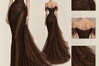 design stunning luxury evening dresses