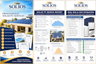 prepare professional solar proposal boq rfq and cos estimation