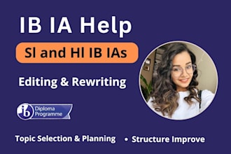 fix and improve your ib ia