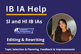 fix and improve your ib ia sl or hl