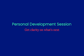 help you build confidence, clarity, and resilience through a strategy session