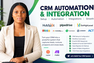 setup hubspot pipedrive gohighlevel saas whitelabel crm automation integration