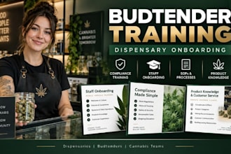 budtender compliance training presentation, cannabis onboarding for dispensaries