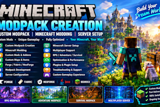 minecraft modpack creation custom modpack minecraft server modpack setup