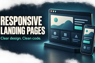 build a responsive react landing page for your startup