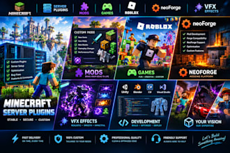 fix minecraft server plugin mods games roblox create neoforge roblox vxf effect