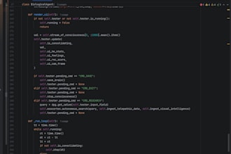 make a python script for you