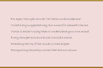 write an acrostic poem just for you