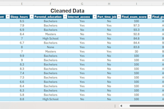 organize 100 PDF invoices into a clean excel spreadsheet