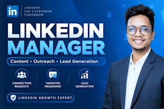 be your linkedin manager