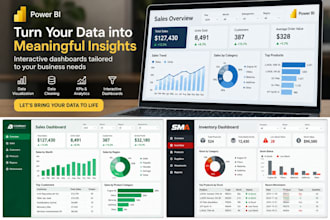 power bi dashboard and data visualization