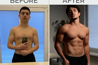 create a personalized muscle building workout plan