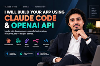 build your app using claude code and openai api