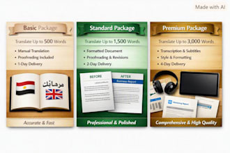 provide fast and reliable arabic english translation