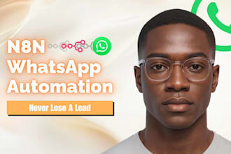 n8n whatsapp chatbot automation n8n ai receptionist n8n ai agent n8n chatwoot
