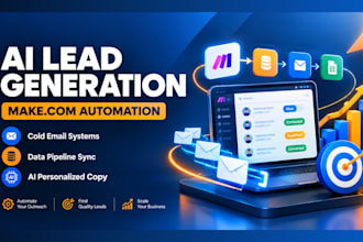 build an automated ai lead generation and cold outreach workflow