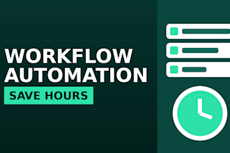 automate your business workflows and save hours weekly