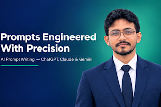 write custom ai prompts and chatgpt prompt templates for you