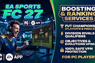 play ea fc 27 champions, rivals, or objectives on PC