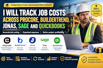 track job costs across procore, buildertrend, jonas, sage, cmic and quickbooks