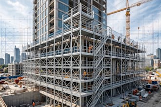 do scaffold design load calculation and shop drawings in 3 days