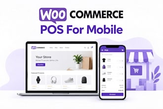 build a custom pos mobile app integrated with your woocommerce store